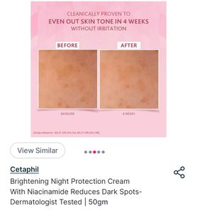 Cetaphil Brightening Night Comfort Cream