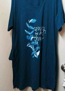 Blue Graphic T-Shirt