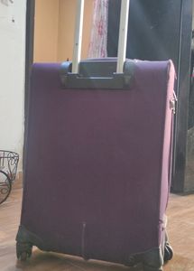 American Tourister Purple Medium Trolley Suitcase