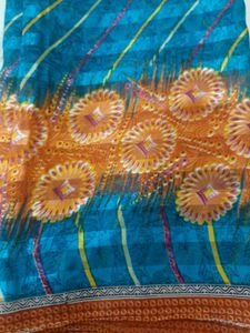 85)New Multi Colour Beautiful Saree