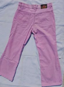 Pink Colour Women Jeans