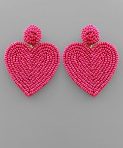 Heart Dangle Earrings