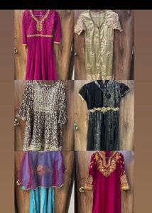 Elegant Black &amp; Gold Party Dress