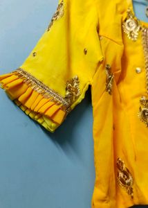 Yellow Lehenga Choli Set