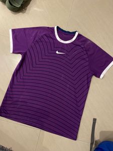 Nike Purple T-Shirt FOR GYM LOVERS