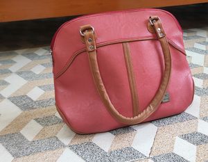 Orange Brand Handbag