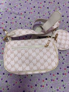 White Trendy Sling Bag