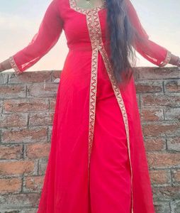 🥳Trending Georgette Suit Full Set