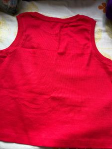 Ribbed blue Top for women