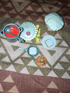 Vintage Barbie Kitchen Accessories Lot