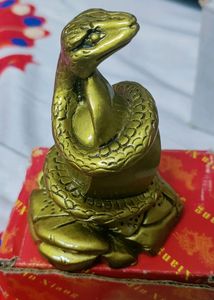 Feng Shui Snake in Chinese Zodiac Statue Collectib