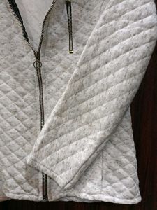 Quilted Zip-Up Jacket