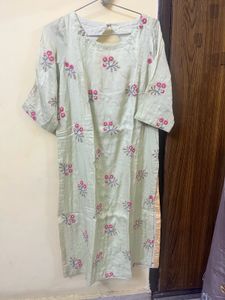 Embroidered Kurta Set