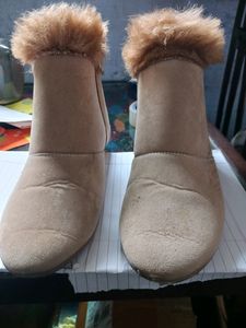 Beige Boots