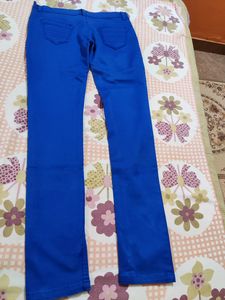 Women Straight Jeans Royal Colour Stretchable R