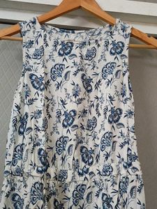 (XS/S/M) BEACH WAVY FROCK FLORAL