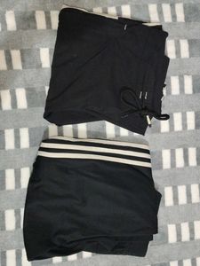 Buy 1 Get One Free Adidas Black Track Pants