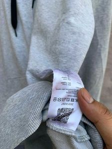 Asics orignal Gray Full Zip Hoodie