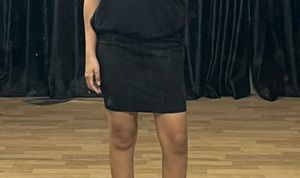 Black Mini Skirt.