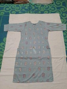 grey Kurti Set