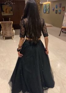 Black Colour Lehnga Choli