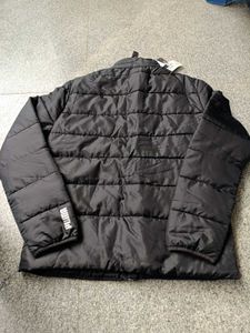 Puma Black Padded Jacket, M Size