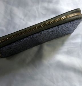 Shiny Silver Clutch
