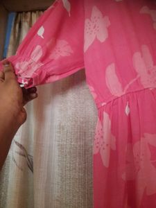 Floral Pink Dress