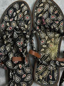 Tie Up Ethnic Sandal