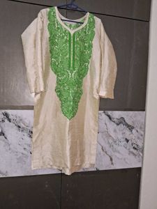 Kashmiri Ari Work ComboSuit With Kurta