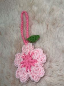 Sakura Flower Key Holder Or Chain