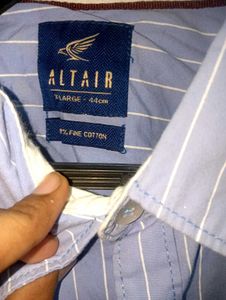 Striped Blue Shirt