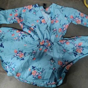 Floral Print Mini Dress