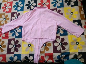 Pink Long Sleeve Button Down