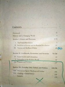 History Book Class 6,8(part-II),9 & 10