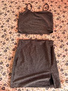 Sparkly Two-Piece Set