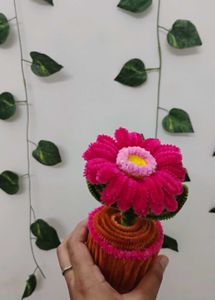 Handmade Chenille Flower Decor🌸🌸