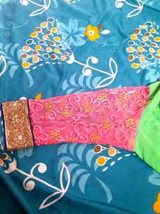Fancy saree Half and Hal