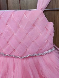 Pink Tulle Party Dress