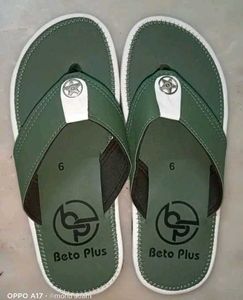 Classy Men Beto Plus Leather Look Flip Flops