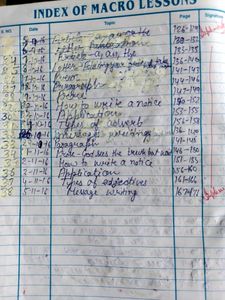 Prepared Lesson Plan Diary ( English)