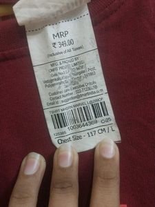 Maroon &amp; White Mech Strike Iron Man Tee