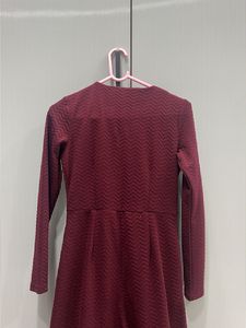 Maroon Knotted Jumpsuit New 🆕