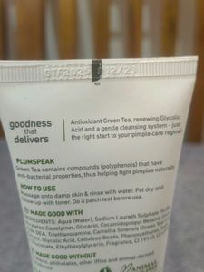 Plum Green Tea Face Wash