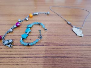 Pendant ❤️and Bracelets