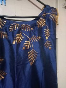 Elegant Navy Blue Dress