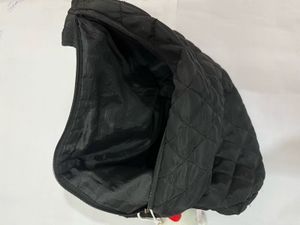 Black Puffer Hobo Bag