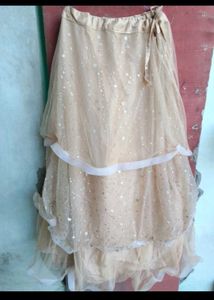 Sparkle Tulle Layered Skirt