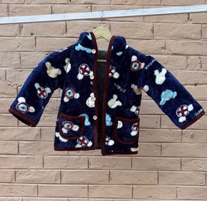 Cute Cartoon Print Baby Jacket