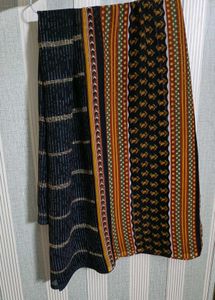 Black Printed Dupatta